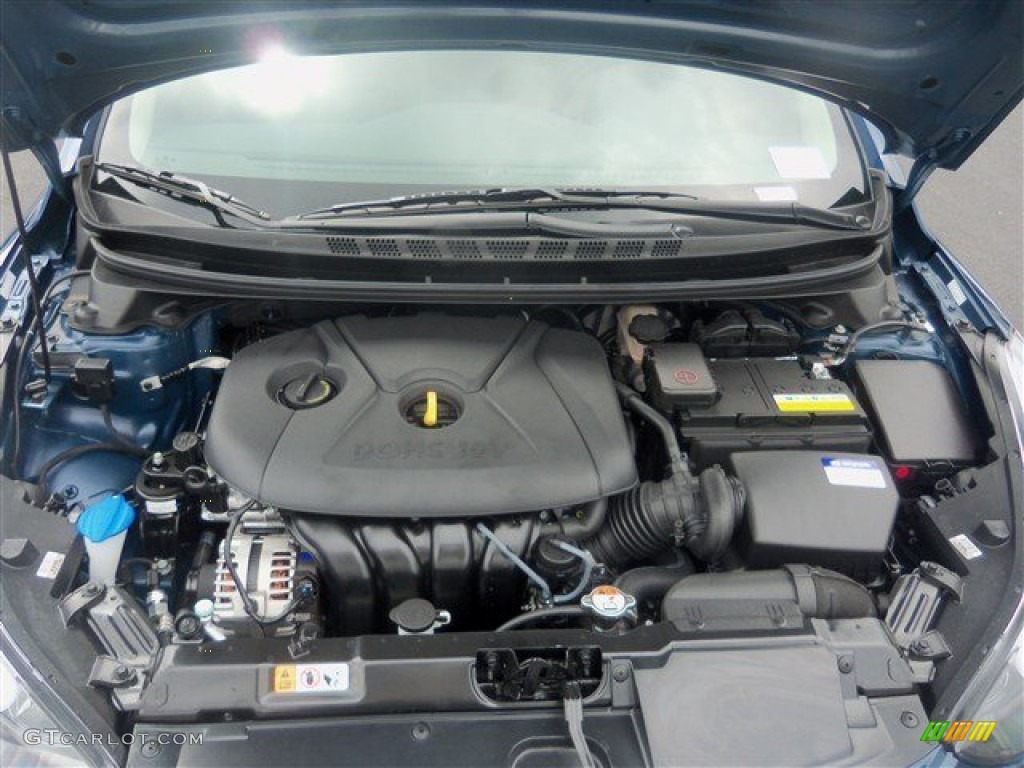 2016 Elantra Value Edition - Blue / Beige photo #4