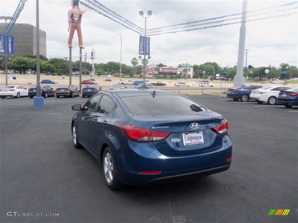 2016 Elantra Value Edition - Blue / Beige photo #6