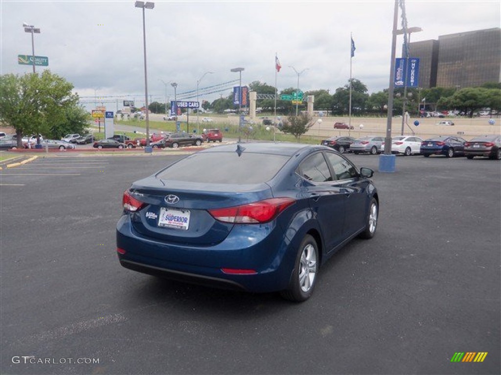 2016 Elantra Value Edition - Blue / Beige photo #8