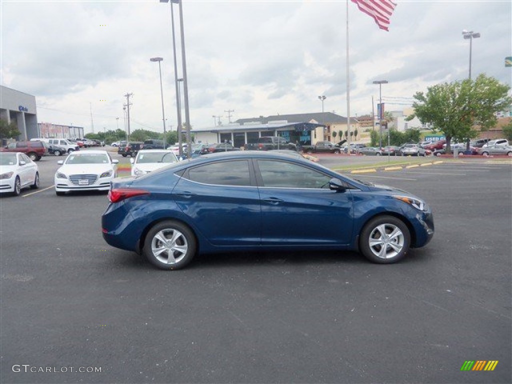 2016 Elantra Value Edition - Blue / Beige photo #9
