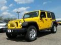 2015 Baja Yellow Jeep Wrangler Unlimited Sport 4x4  photo #1