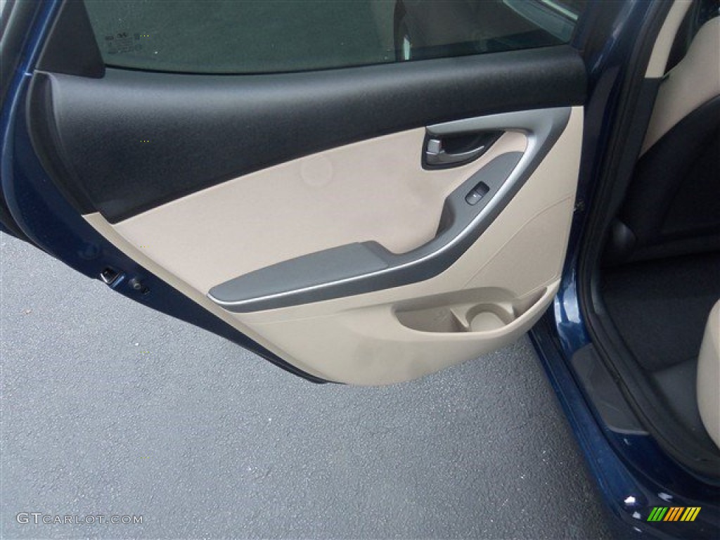 2016 Elantra Value Edition - Blue / Beige photo #11