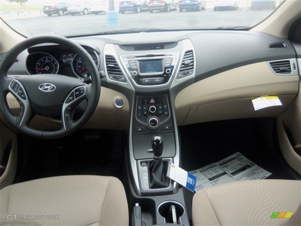 2016 Elantra Value Edition - Blue / Beige photo #13