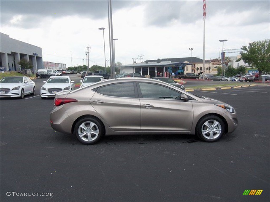 2016 Elantra Value Edition - Desert Bronze / Beige photo #9