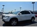 2007 White Diamond Metallic GMC Acadia SLT AWD  photo #7