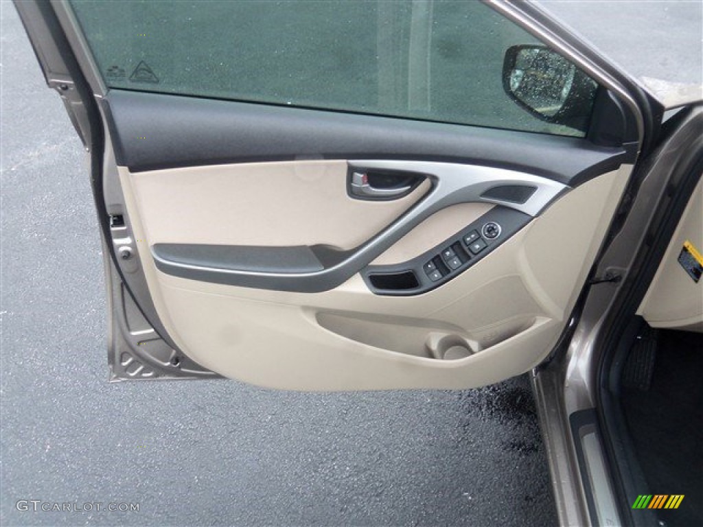 2016 Elantra Value Edition - Desert Bronze / Beige photo #15