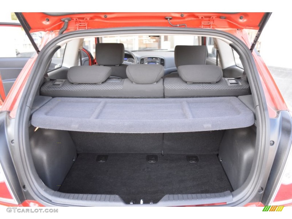 2010 Accent GS 3 Door - Tango Red / Gray photo #13