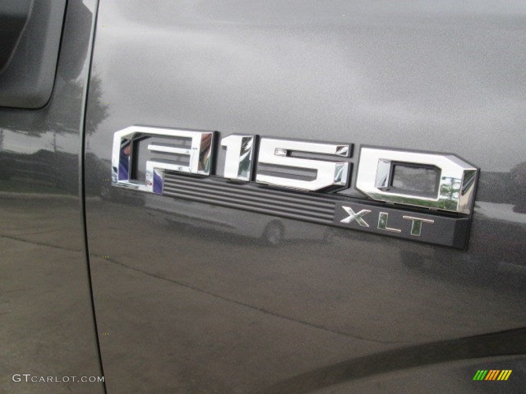 2015 F150 XLT SuperCrew - Magnetic Metallic / Medium Earth Gray photo #5