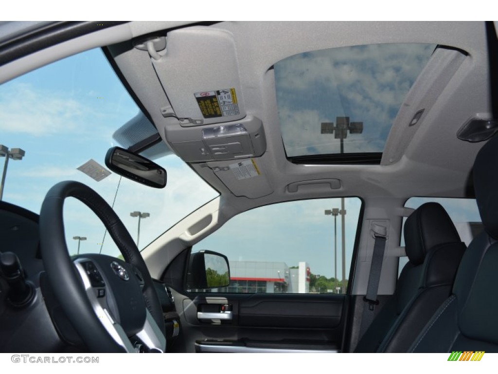 2015 Tundra Limited CrewMax - Silver Sky Metallic / Black photo #13