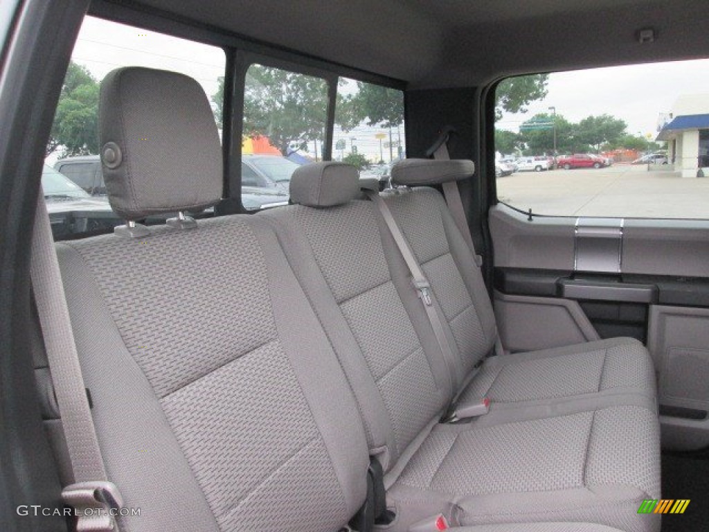 2015 F150 XLT SuperCrew - Magnetic Metallic / Medium Earth Gray photo #21