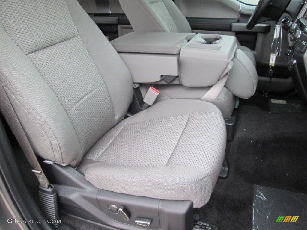 2015 F150 XLT SuperCrew - Magnetic Metallic / Medium Earth Gray photo #25