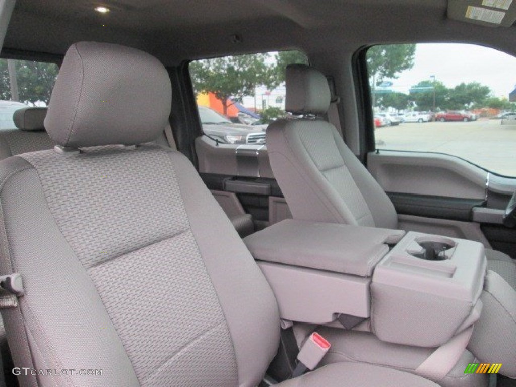 2015 F150 XLT SuperCrew - Magnetic Metallic / Medium Earth Gray photo #26