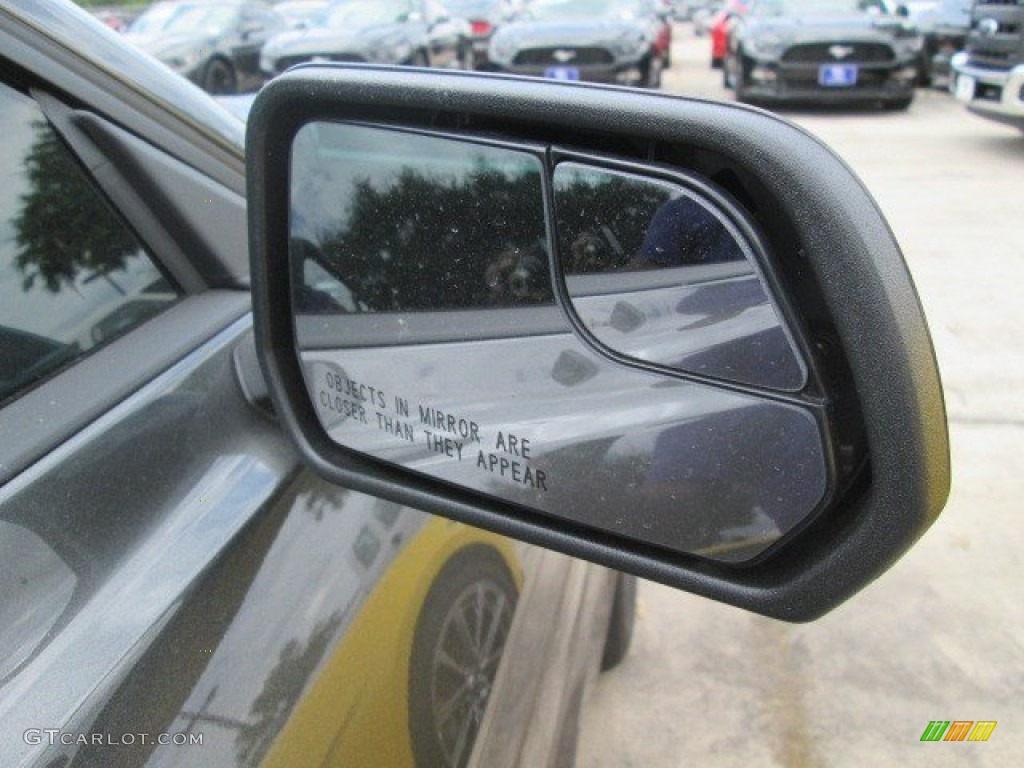 2015 Mustang V6 Coupe - Magnetic Metallic / Ebony photo #6