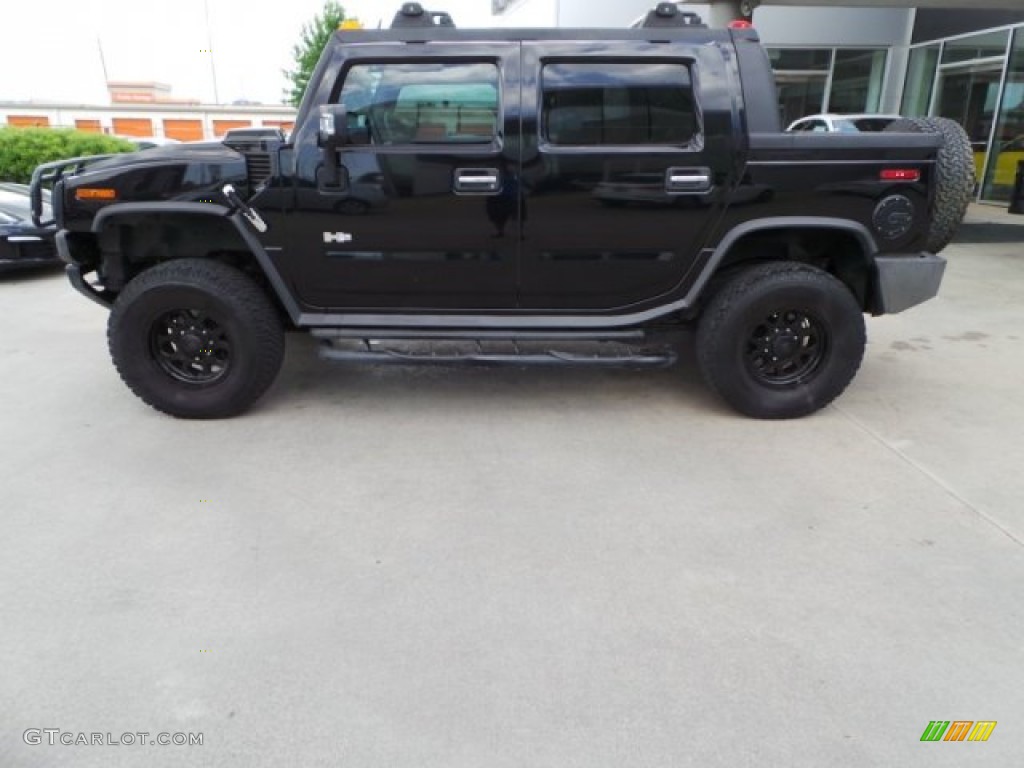Black 2005 Hummer H2 SUT Exterior Photo #103680777