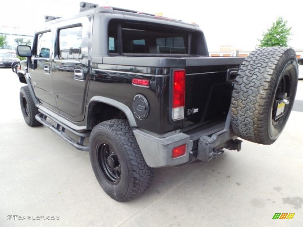 Black 2005 Hummer H2 SUT Exterior Photo #103680793