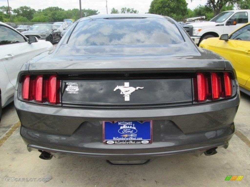 2015 Mustang V6 Coupe - Magnetic Metallic / Ebony photo #12