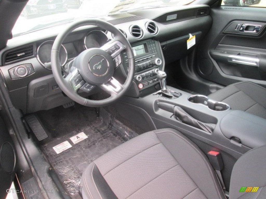 2015 Mustang V6 Coupe - Magnetic Metallic / Ebony photo #19