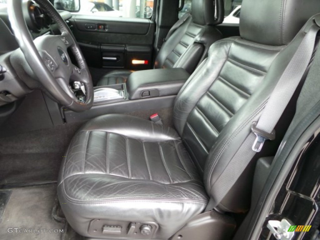 2005 Hummer H2 SUT Front Seat Photo #103681023