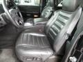 Ebony Black Front Seat Photo for 2005 Hummer H2 #103681023