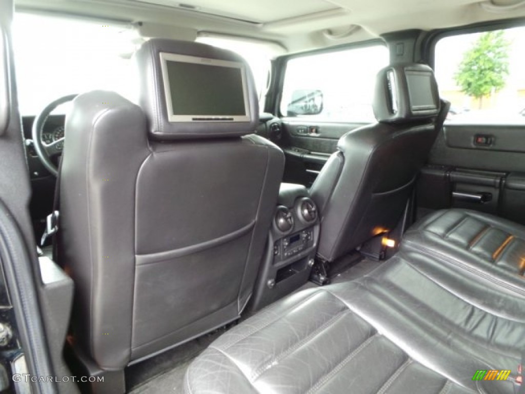 2005 Hummer H2 SUT Rear Seat Photo #103681317