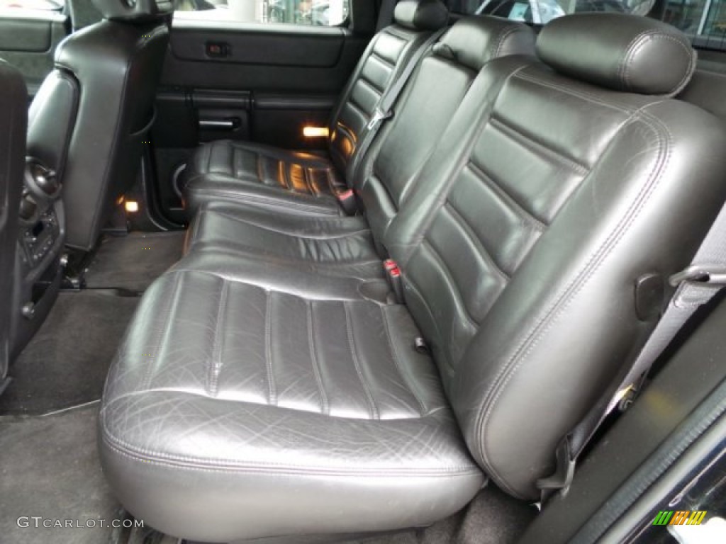 2005 Hummer H2 SUT Rear Seat Photo #103681338