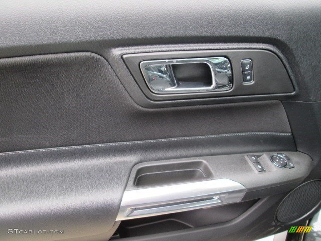 2015 Mustang V6 Coupe - Guard Metallic / Ebony photo #14