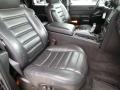 Ebony Black Front Seat Photo for 2005 Hummer H2 #103681551