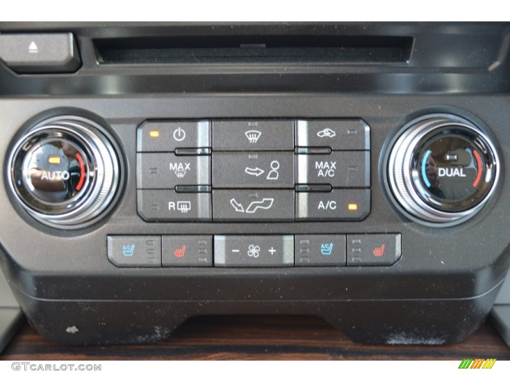 2015 F150 Lariat SuperCrew 4x4 - White Platinum Tricoat / Medium Light Camel photo #18