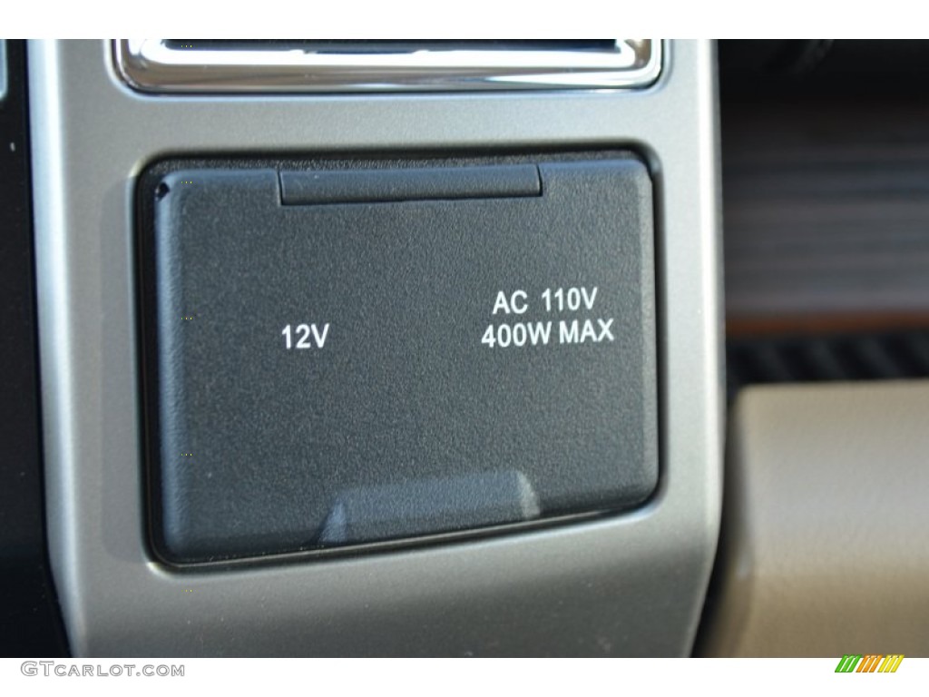 2015 F150 Lariat SuperCrew 4x4 - White Platinum Tricoat / Medium Light Camel photo #23