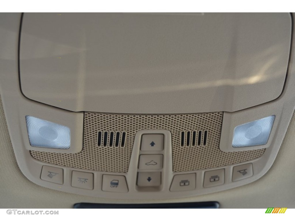 2015 F150 Lariat SuperCrew 4x4 - White Platinum Tricoat / Medium Light Camel photo #24