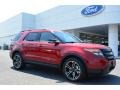 2015 Ruby Red Ford Explorer Sport 4WD  photo #1