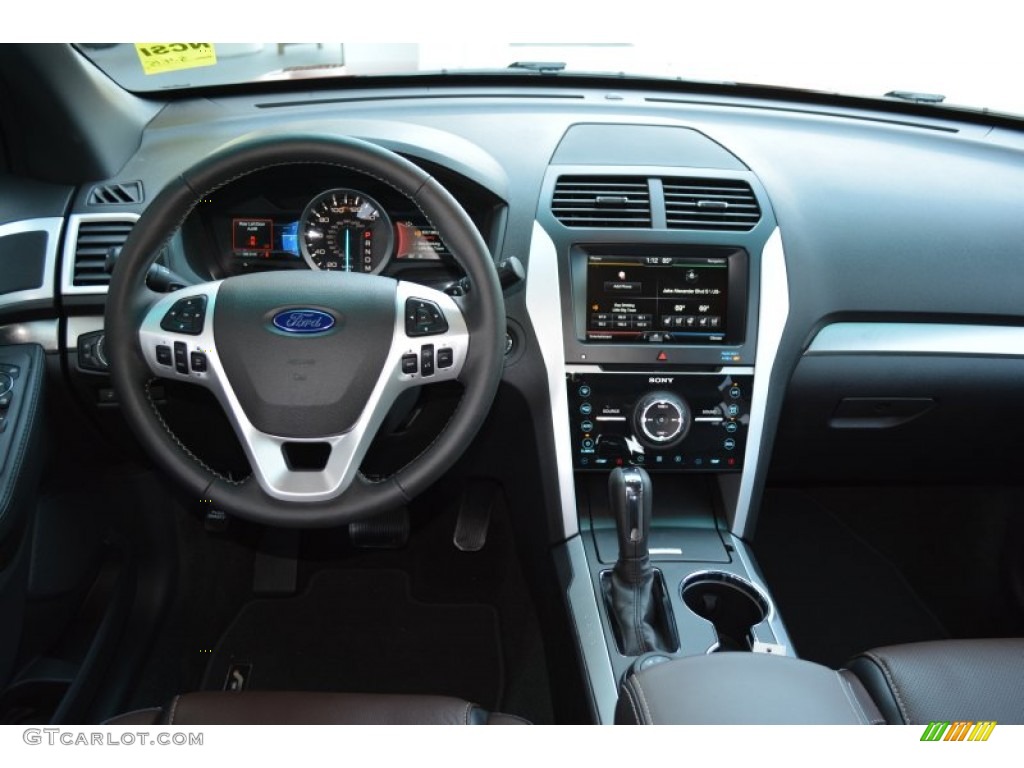 2015 Explorer Sport 4WD - Ruby Red / Sport Charcoal Black/Sienna photo #9