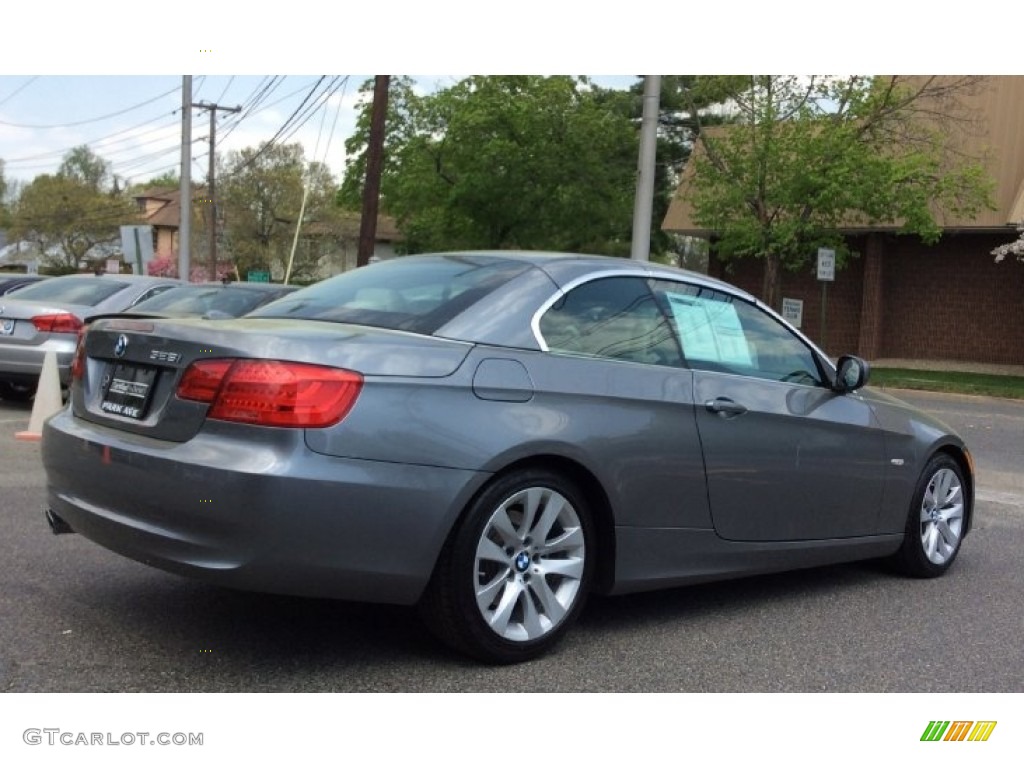 2012 3 Series 328i Convertible - Space Grey Metallic / Cream Beige photo #3