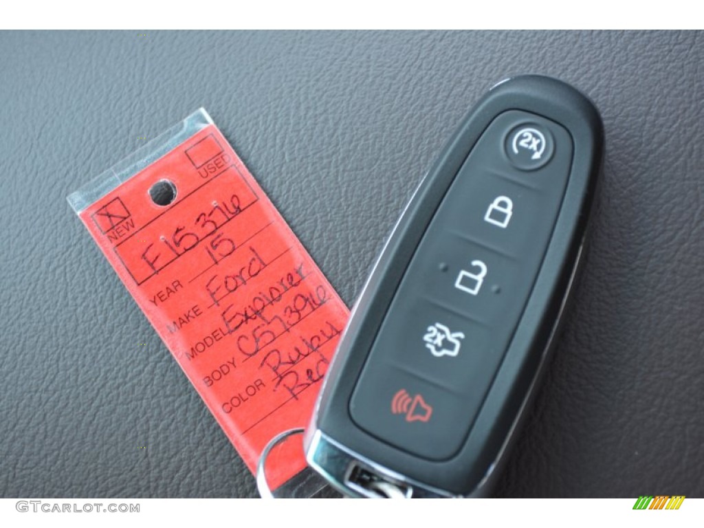 2015 Explorer Sport 4WD - Ruby Red / Sport Charcoal Black/Sienna photo #28