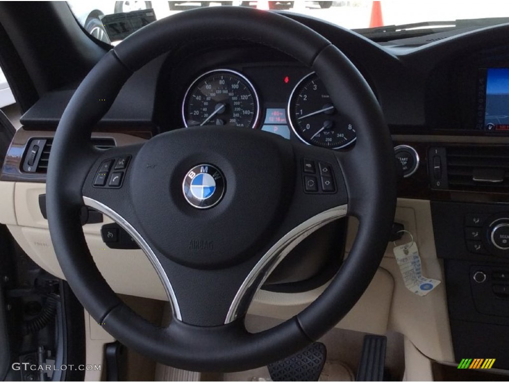 2012 3 Series 328i Convertible - Space Grey Metallic / Cream Beige photo #17