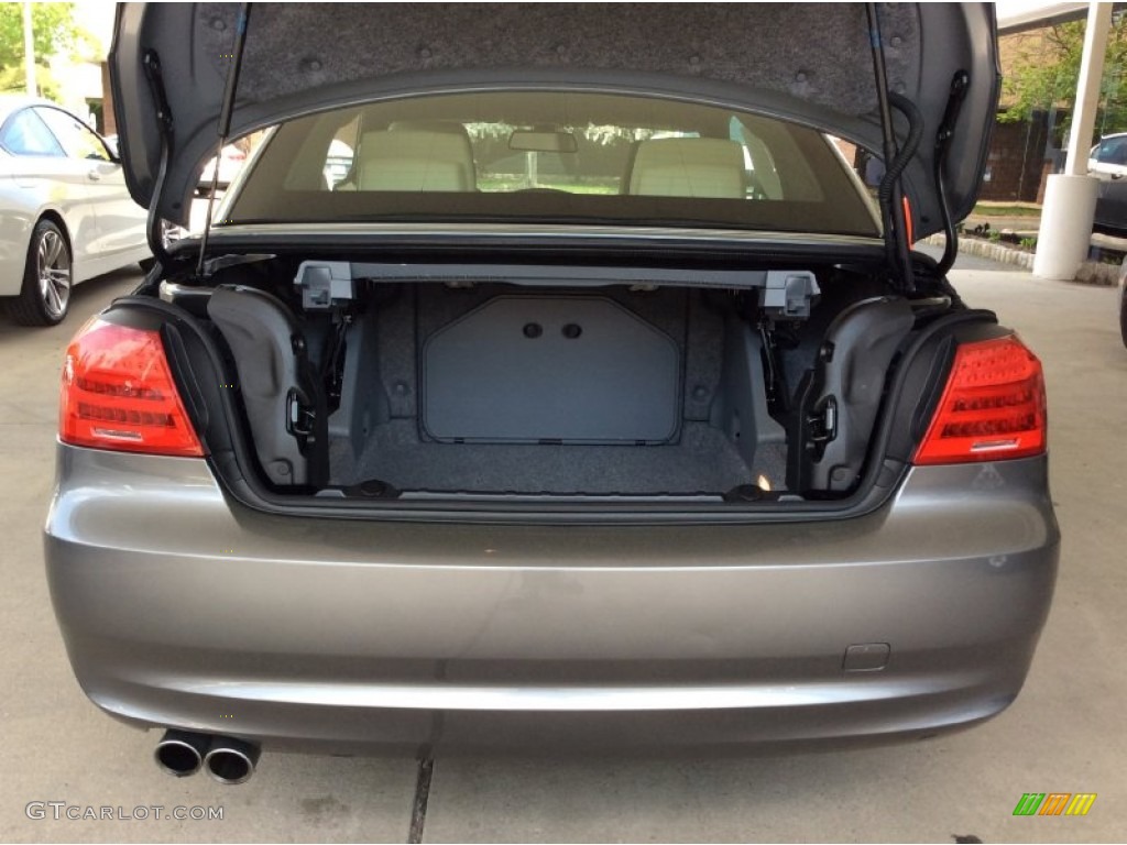 2012 3 Series 328i Convertible - Space Grey Metallic / Cream Beige photo #21