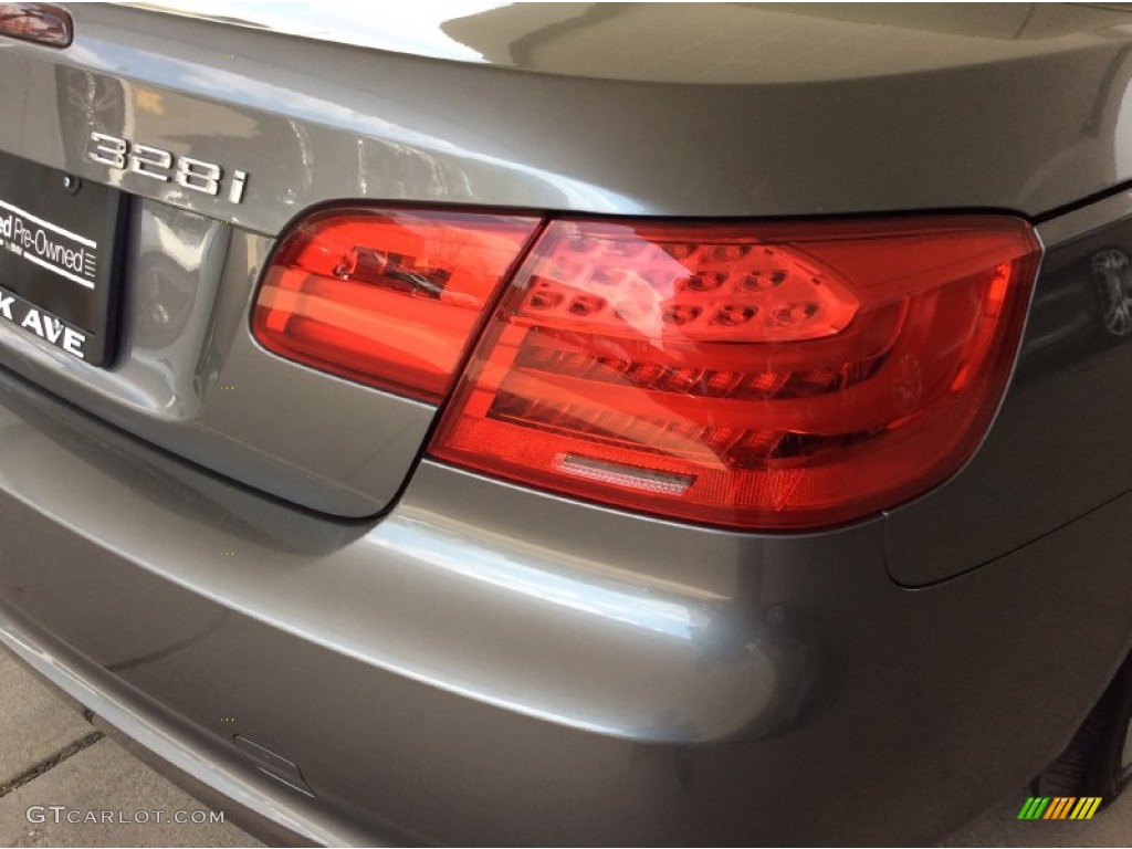 2012 3 Series 328i Convertible - Space Grey Metallic / Cream Beige photo #22