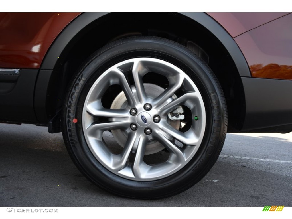 2015 Explorer Limited - Bronze Fire / Medium Light Stone photo #5