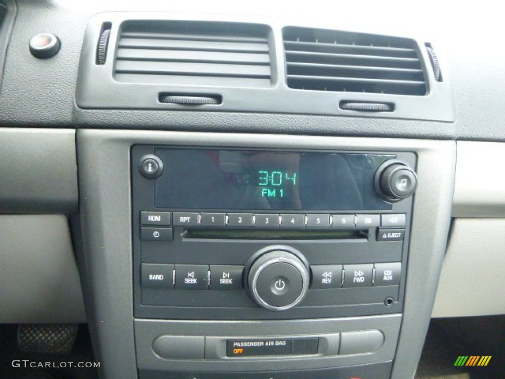2007 Cobalt LS Coupe - Black / Gray photo #16