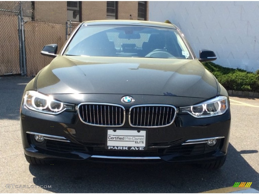 2015 3 Series 328i xDrive Sedan - Jet Black / Black photo #8