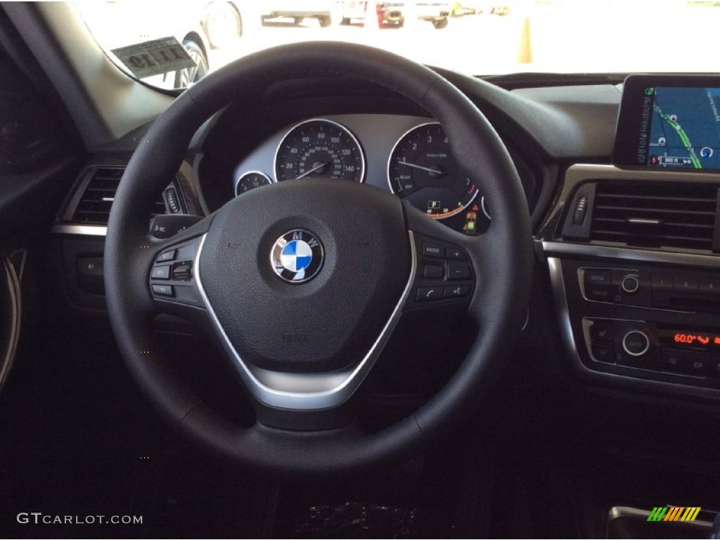 2015 3 Series 328i xDrive Sedan - Jet Black / Black photo #18