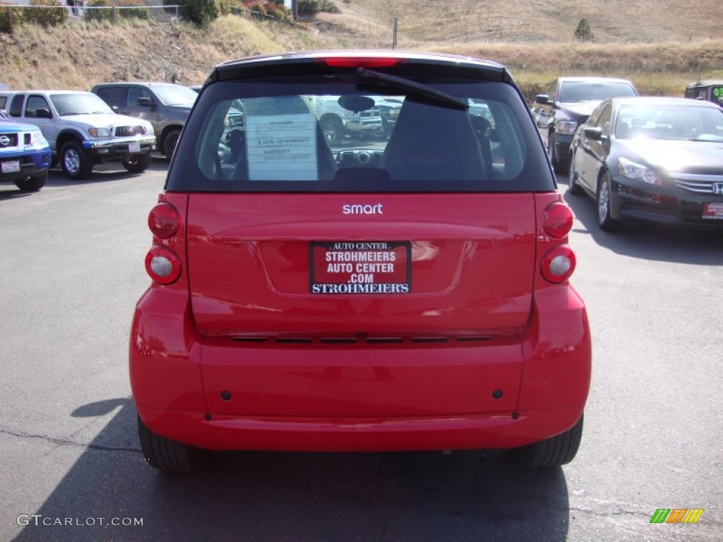 2012 fortwo passion coupe - Rally Red / Design Black photo #6