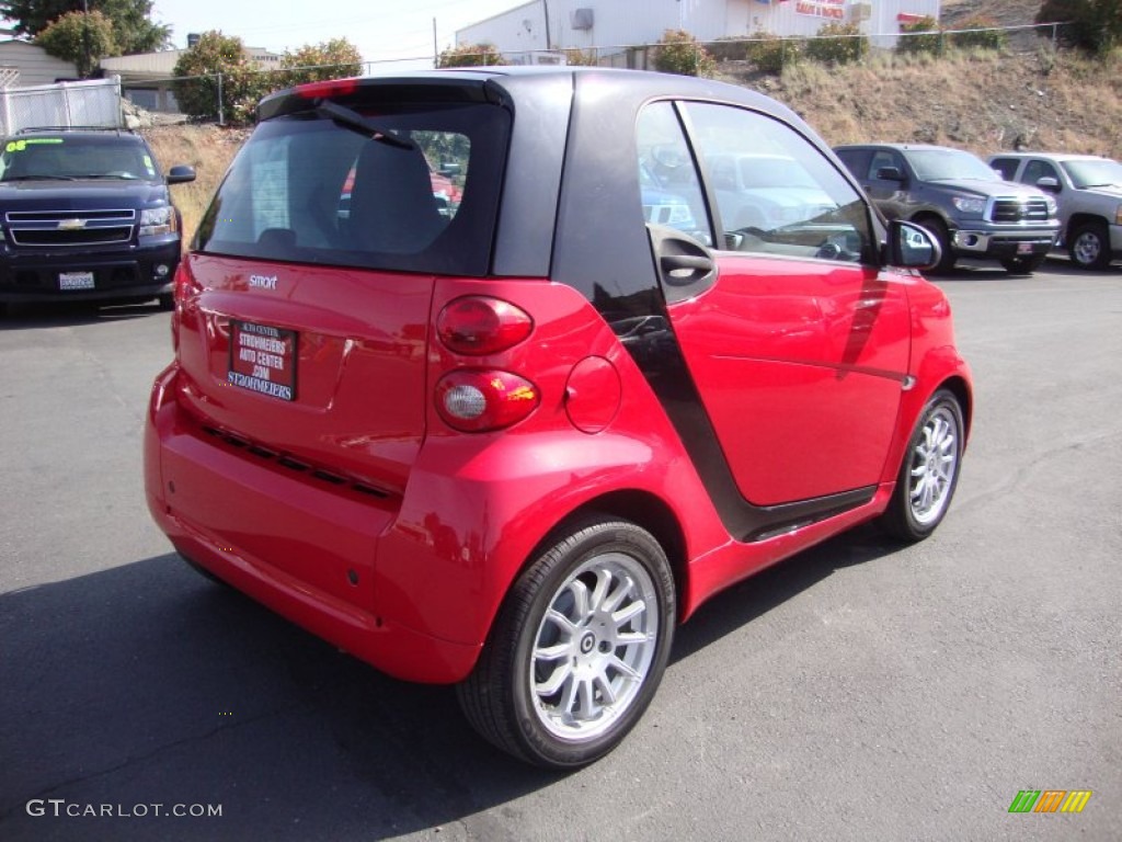 2012 fortwo passion coupe - Rally Red / Design Black photo #7