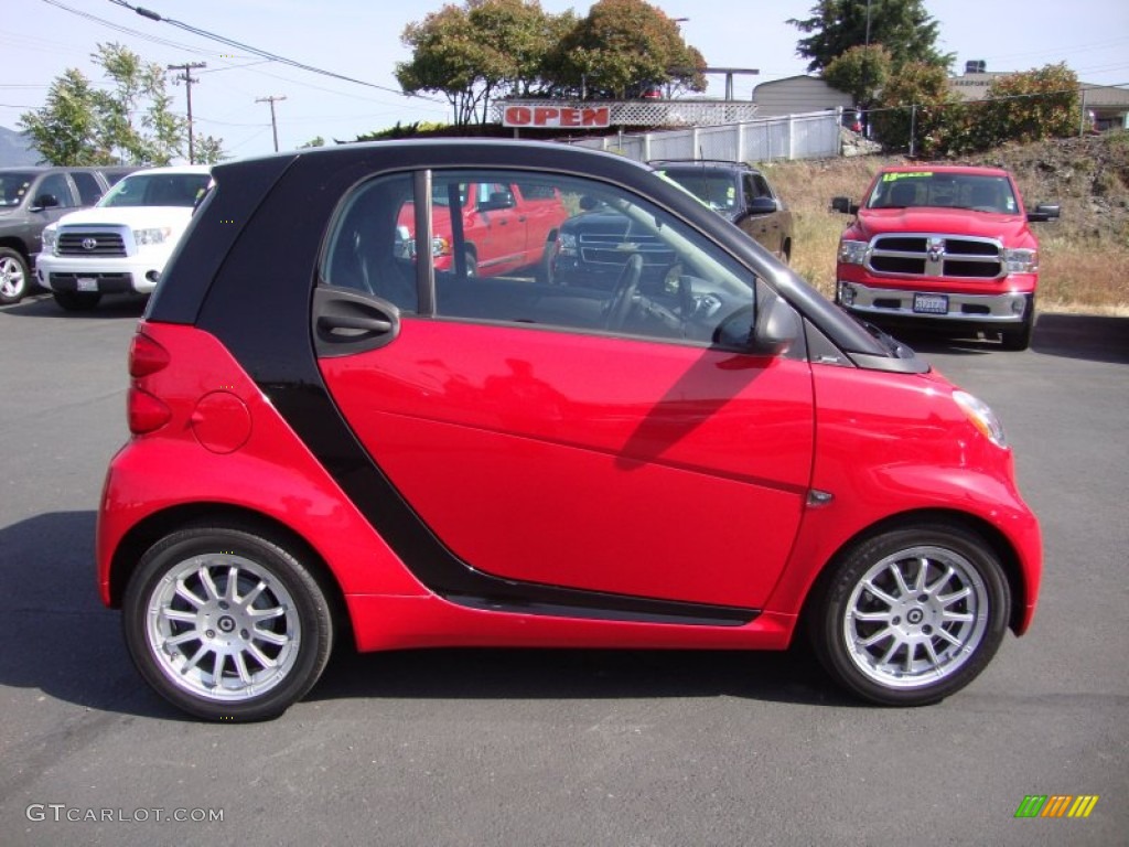 Rally Red 2012 Smart fortwo passion coupe Exterior Photo #103686711