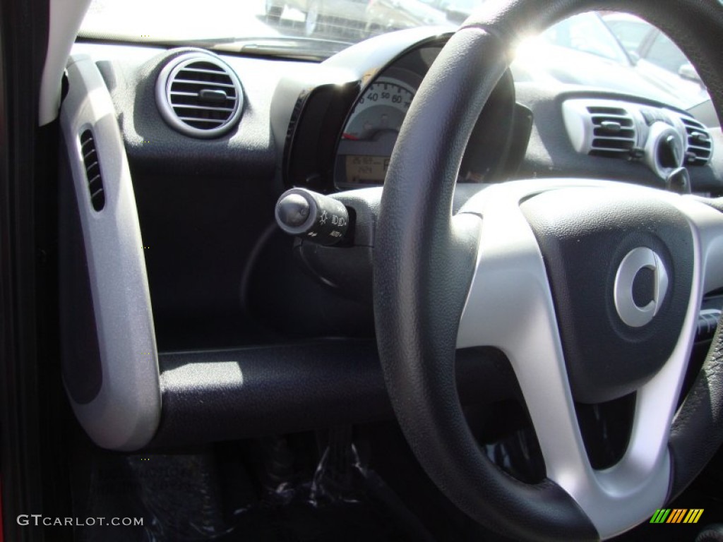 2012 fortwo passion coupe - Rally Red / Design Black photo #11