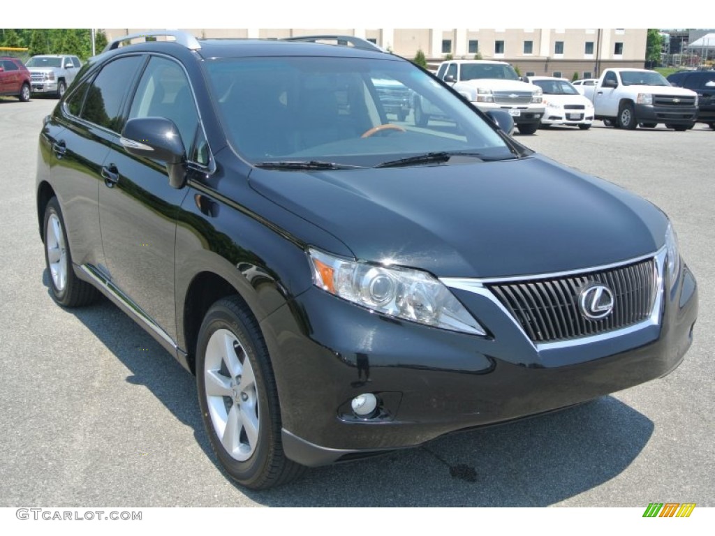 2012 RX 350 - Obsidian Black / Black photo #1