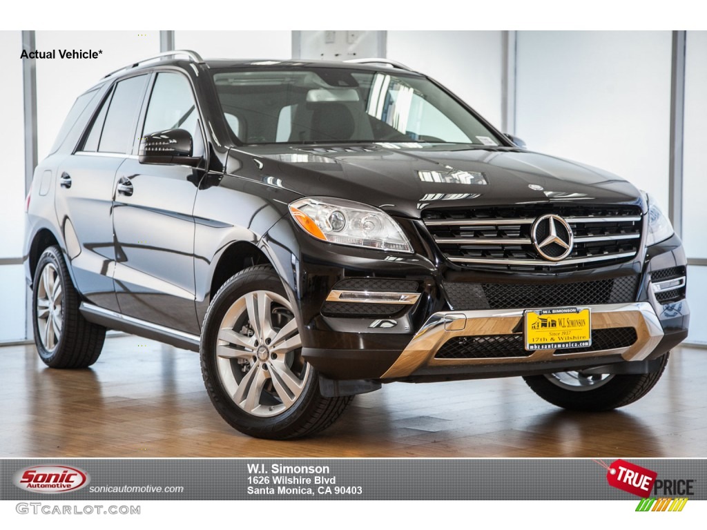 2015 ML 350 - Black / Black photo #1