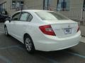 Taffeta White - Civic LX Sedan Photo No. 4