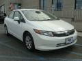 Taffeta White - Civic LX Sedan Photo No. 8