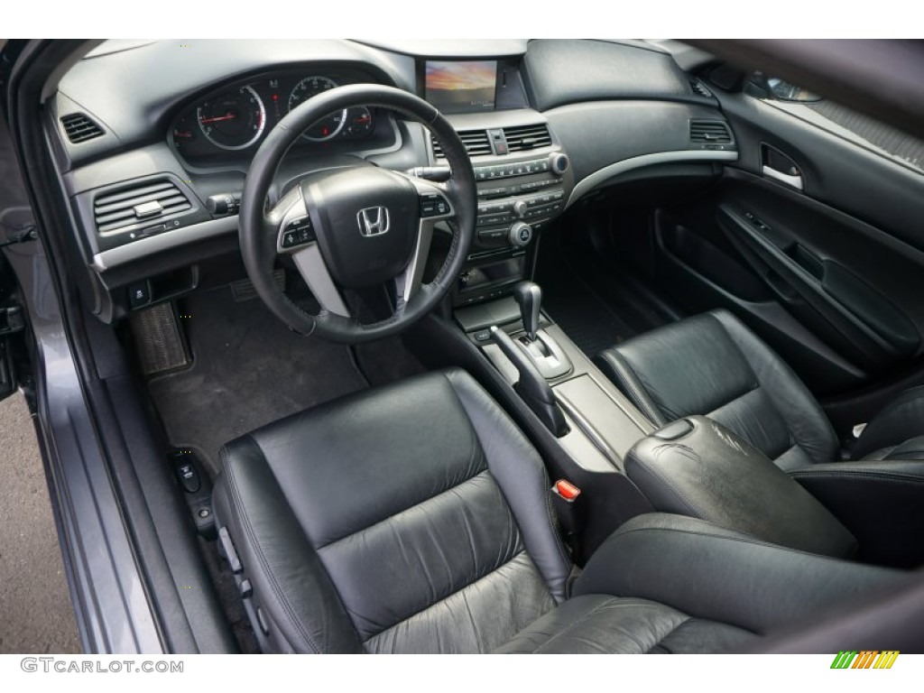 Black Interior 2012 Honda Accord SE Sedan Photo #103692396